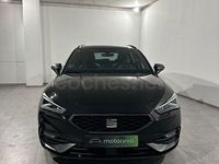 Usado Seat Leon FR 150 CV (110 kW) 2021 Negro Familiar
