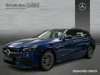 Usado Mercedes C300e 313 CV (230 kW) 2022 Azul Familiar