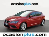 Usado Seat Leon FR 125 CV (91 kW) 2018 Rojo Utilitario