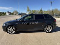Usado Audi A3 S-Line 140 CV (102 kW) 2008 Negro Utilitario