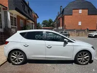 Usado Seat Leon FR 125 CV (91 kW) 2018 Blanco Berlina