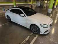 Używany Mercedes C220 170 KM (125 kW) 2019 Biały Coupe