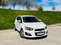 Usado Chevrolet Aveo LTZ 95 CV (69 kW) 2013 Blanco Berlina