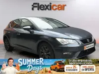 Usado Seat Leon Style 130 CV (95 kW) 2020 Gris Berlina