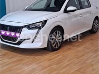 Usado Peugeot 208 Style 100 CV (73 kW) 2021 Blanco Utilitario