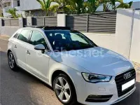 Usado Audi A3 Attraction 150 CV (110 kW) 2013 Blanco Berlina