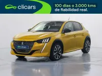 Usado Peugeot 208 GT-line 131 CV (96 kW) 2020 Amarillo Utilitario