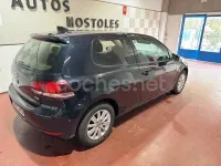 Usado VW Golf VI Advance 105 CV (77 kW) 2009 Negro Utilitario