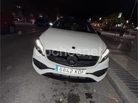 Usado Mercedes A200 AMG line 136 CV (100 kW) 2017 Blanco Berlina