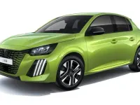 Nuevo Peugeot e-208 Allure 114 kW (156 CV) 2025 Rojo Utilitario