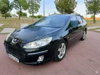 Usado Peugeot 407 Sport 136 CV (100 kW) 2005 Negro Familiar