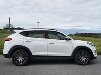 Usado Hyundai Tucson N Line 136 CV (100 kW) 2020 Blanco SUV
