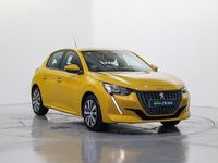 Usado Peugeot 208 Active 100 CV (73 kW) 2020 Amarillo Utilitario