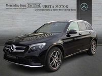 Usado Mercedes GLC220 170 CV (125 kW) 2019 Negro SUV