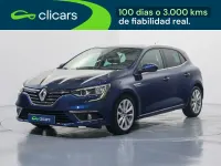 Usado Renault Mégane Zen 130 CV (95 kW) 2018 Azul Berlina