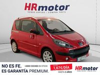 Usado Peugeot 1007 70 CV (51 kW) 2007 Rojo Monovolumen