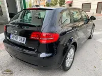 Usado Audi A3 Attraction 105 CV (77 kW) 2009 Negro Utilitario