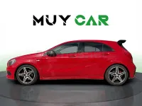 Usado Mercedes A250 AMG line 211 CV (155 kW) 2014 Rojo Berlina