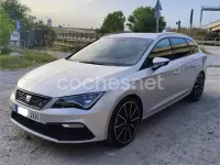Usado Seat Leon ST FR 184 CV (135 kW) 2017 Gris / plata Familiar