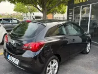 Usado Opel Corsa Selective 75 CV (55 kW) 2015 Negro Utilitario