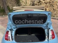 Usado Fiat 500C Pop 69 CV (50 kW) 2012 Azul Descapotable