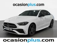 Usado Mercedes C200 AMG 163 CV (119 kW) 2023 Blanco Berlina