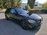 Usado Mercedes C220 194 CV (142 kW) 2019 Negro Familiar