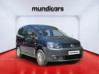 Usado VW Caddy Comfortline 102 CV (75 kW) 2014 Azul Monovolumen