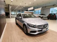 Usado Mercedes C200 184 CV (135 kW) 2015 Gris / plata Familiar