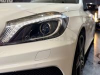 Usado Mercedes A200 AMG line 136 CV (100 kW) 2013 Blanco Berlina