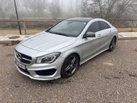 Usado Mercedes CLA220 AMG line 170 CV (125 kW) 2013 Gris Berlina