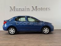 Usado Dacia Logan Ambiance 75 CV (55 kW) 2014 Azul Berlina