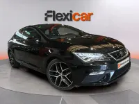 Usado Seat Leon FR 180 CV (132 kW) 2018 Negro Berlina