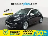 Usado Opel Adam Glam 100 CV (73 kW) 2018 Negro Utilitario