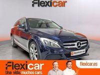 Usado Mercedes C220 170 CV (125 kW) 2017 Azul Familiar