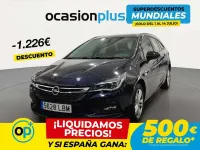 Usado Opel Astra Selective 110 CV (80 kW) 2019 Azul Familiar