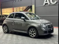 Usado Fiat 500S S 69 CV (50 kW) 2013 Gris / plata Descapotable