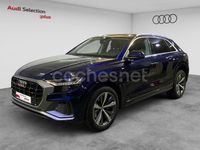 Usado Audi Q8 S-Line 286 CV (210 kW) 2019 Azul SUV