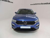 Usado VW T-Roc Edition 110 CV (80 kW) 2021 Azul SUV