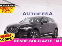 Usado Jaguar F-Pace S 204 CV (150 kW) 2021 Negro SUV
