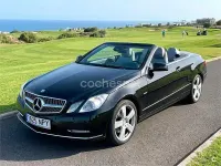 Usado Mercedes E250 Avantgarde 204 CV (150 kW) 2012 Negro Descapotable