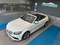 Usado Mercedes C63S AMG 510 CV (375 kW) 2017 Blanco Descapotable