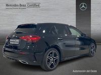 Usado Mercedes A200 AMG line 150 CV (110 kW) 2024 Negro Berlina