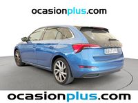 Usado Skoda Scala Sport 150 CV (110 kW) 2021 Azul Utilitario