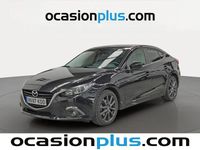 Usado Mazda 3 Style 105 CV (77 kW) 2017 Negro Berlina