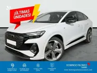 Usado Audi Q4 Sportback e-tron S-Line 210 kW (286 CV) 2024 Blanco SUV