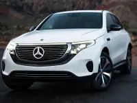 Usado Mercedes EQC400 300 kW (408 CV) 2022 Gris SUV