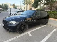 Usado BMW 320 163 CV (119 kW) 2008 Negro Familiar