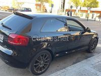 Usado Audi A3 Ambition 105 CV (77 kW) 2009 Negro Utilitario