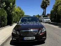Usado Mercedes E350 Avantgarde 211 CV (155 kW) 2009 Marrón Berlina